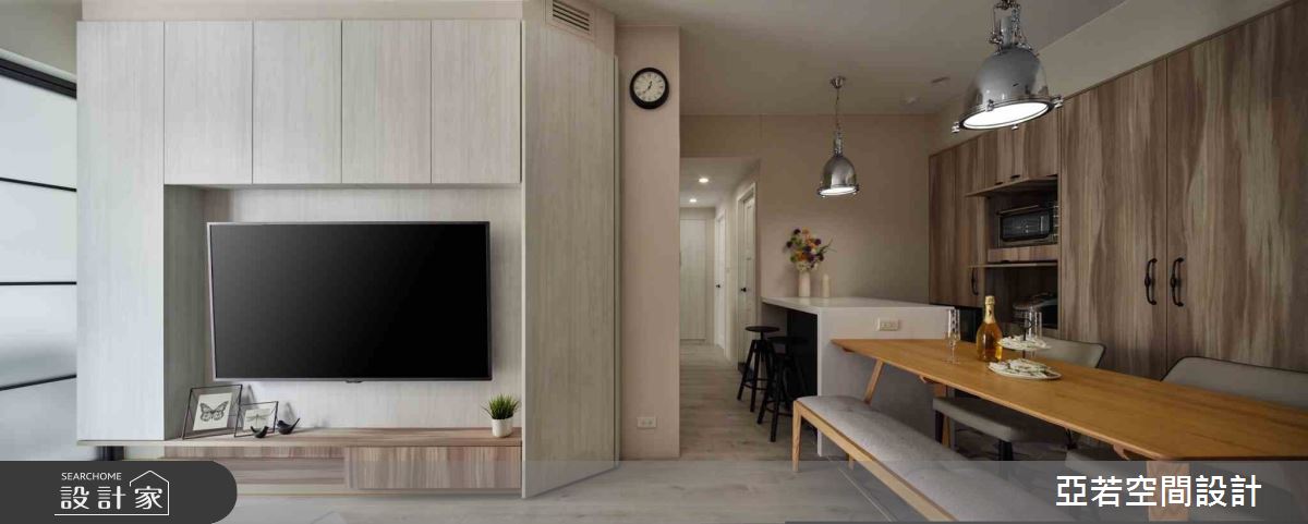 30坪老屋(16~30年)＿北歐風客廳案例圖片＿亞若設計有限公司＿亞若_04之5