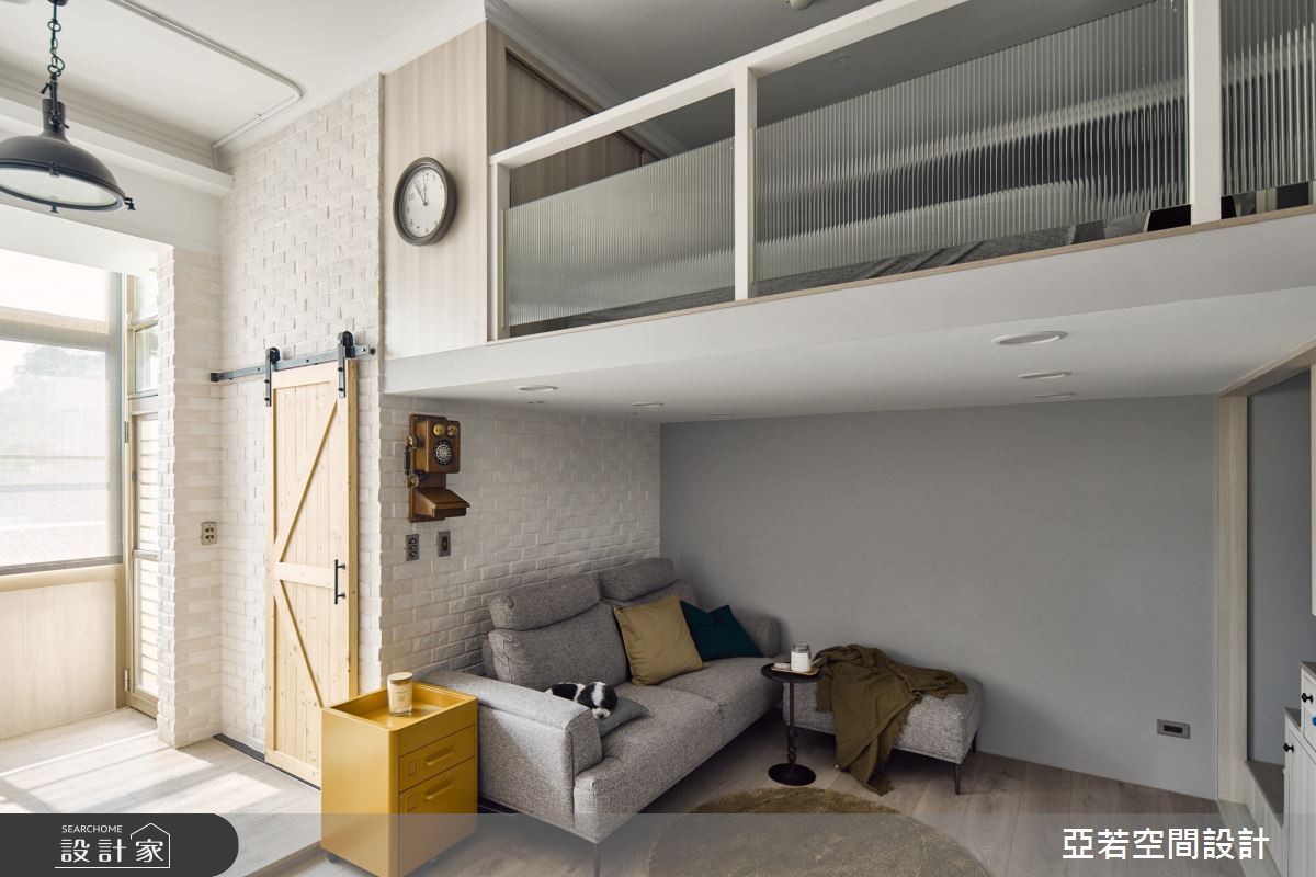 10坪中古屋(5~15年)＿北歐風客廳案例圖片＿亞若設計有限公司＿亞若_06之4