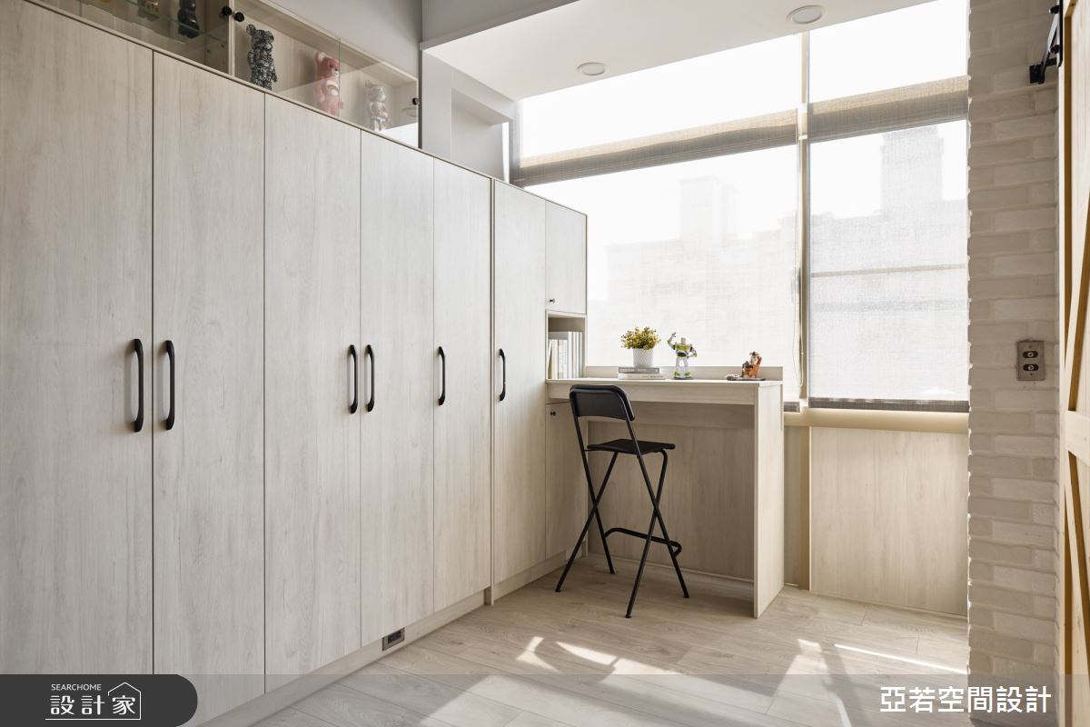10坪中古屋(5~15年)＿北歐風書房案例圖片＿亞若設計有限公司＿亞若_06之6