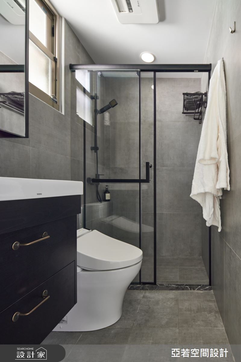 10坪中古屋(5~15年)＿北歐風浴室案例圖片＿亞若設計有限公司＿亞若_06之21