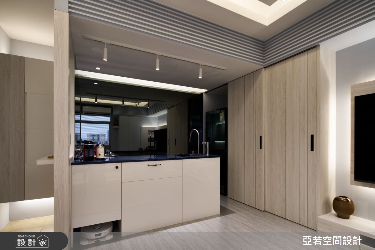 15坪中古屋(5~15年)＿現代風廚房中島案例圖片＿亞若設計有限公司＿亞若_10之6