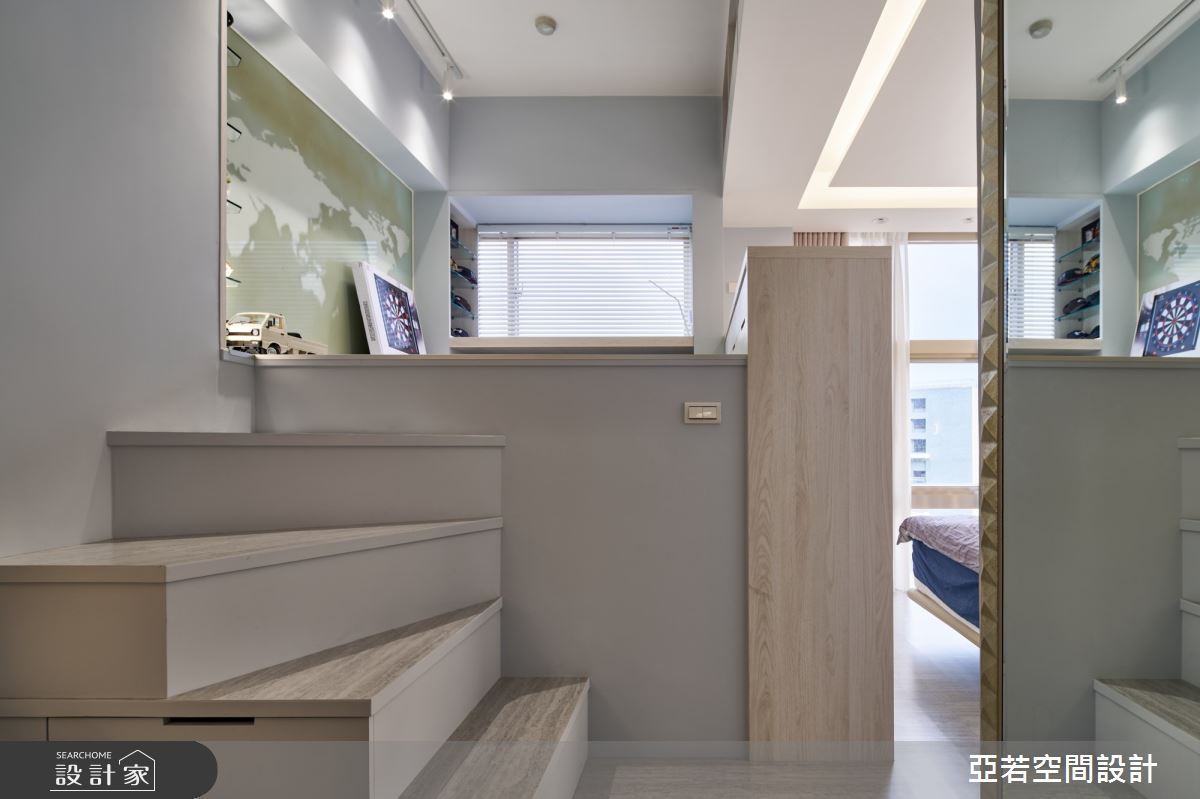 15坪中古屋(5~15年)＿現代風樓梯案例圖片＿亞若設計有限公司＿亞若_10之10