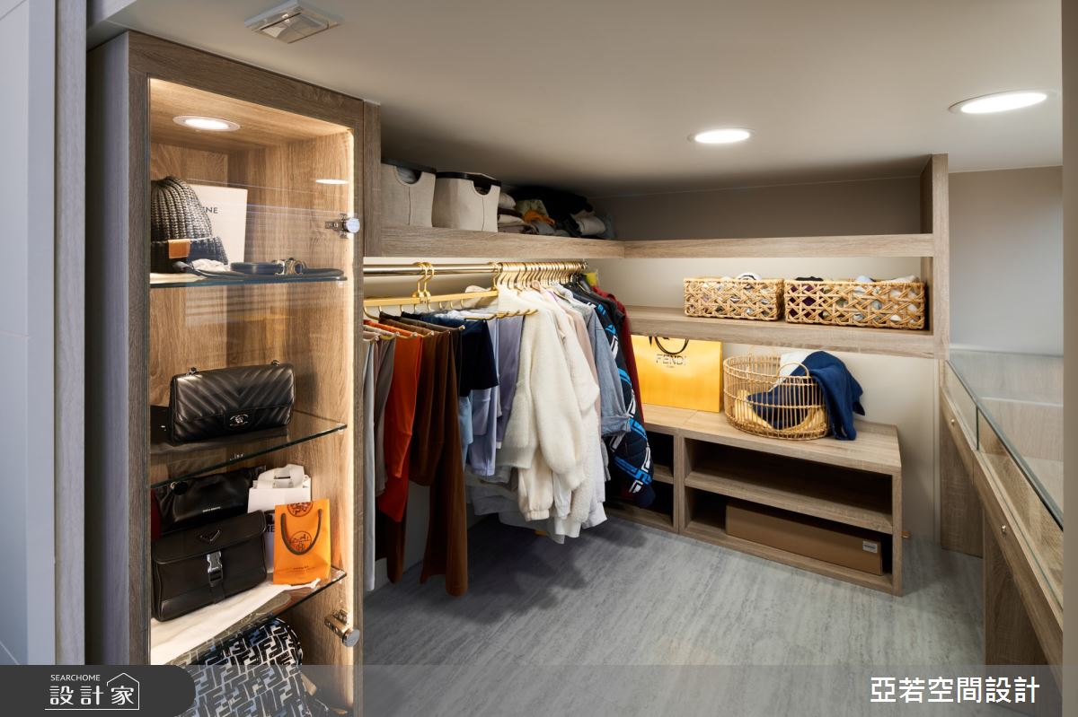 15坪中古屋(5~15年)＿現代風更衣間案例圖片＿亞若設計有限公司＿亞若_10之15