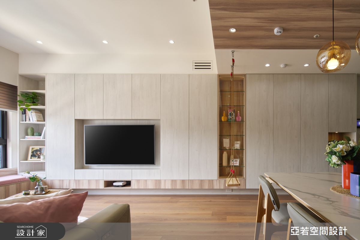 25坪預售屋＿北歐風客廳餐廳案例圖片＿亞若設計有限公司＿亞若_11之5