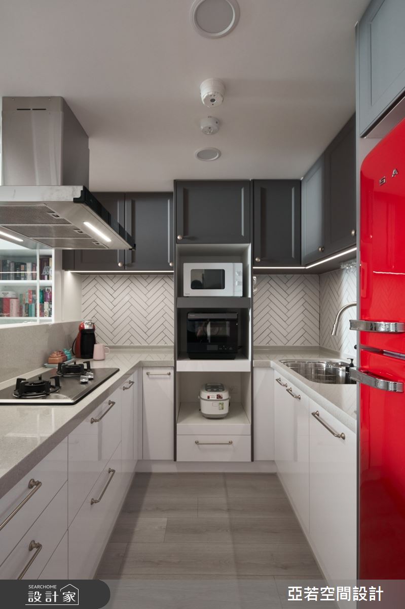 25坪老屋(16~30年)＿混搭風廚房案例圖片＿亞若設計有限公司＿亞若_12.優雅小宅之10