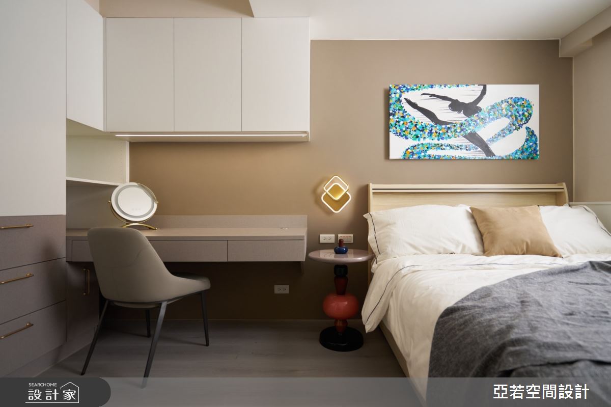 25坪老屋(16~30年)＿混搭風臥室案例圖片＿亞若設計有限公司＿亞若_12.優雅小宅之14