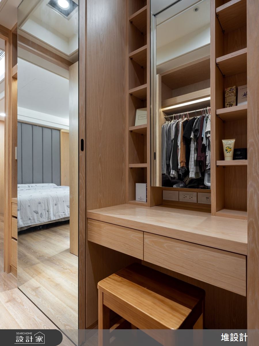 34坪新成屋(5年以下)＿現代風臥室案例圖片＿堆設計室內裝修＿堆設計_01之26
