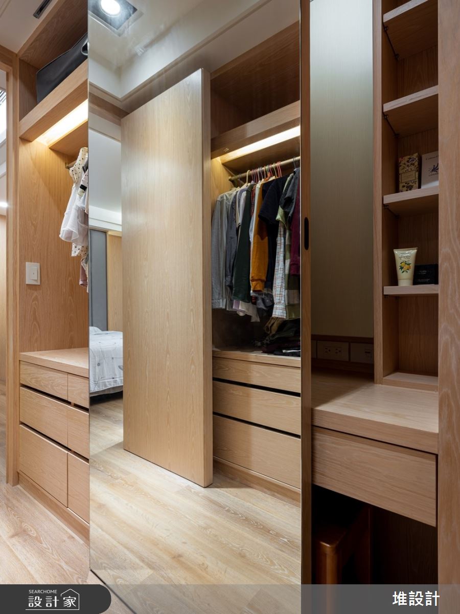 34坪新成屋(5年以下)＿現代風臥室案例圖片＿堆設計室內裝修＿堆設計_01之28