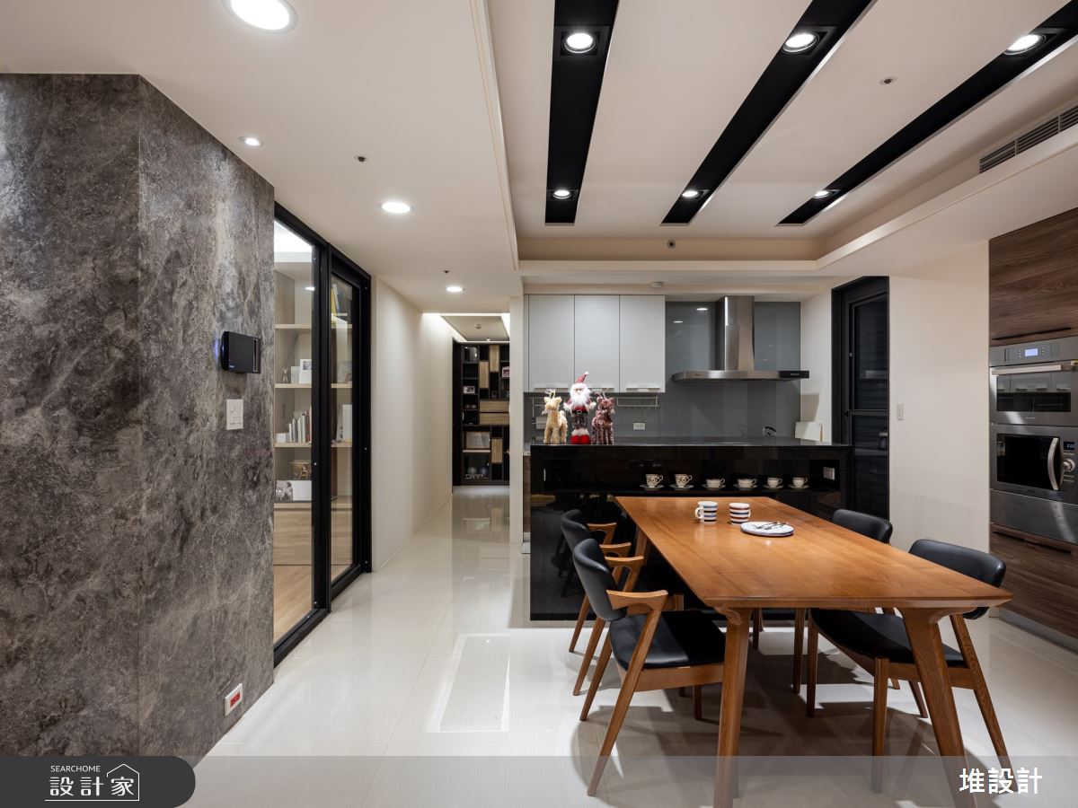34坪新成屋(5年以下)＿現代風餐廳廚房吧檯案例圖片＿堆設計室內裝修＿堆設計_01之36