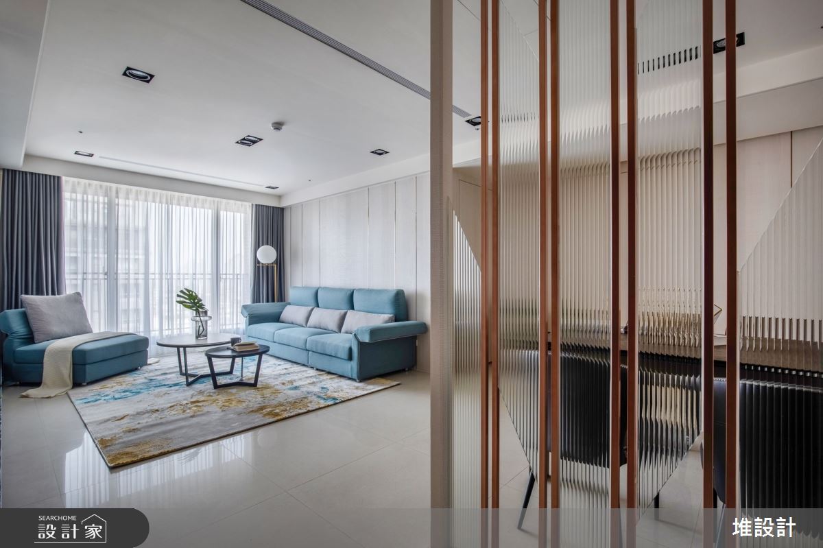 中古屋(5~15年)＿現代風客廳案例圖片＿堆設計室內裝修＿堆設計_02之1