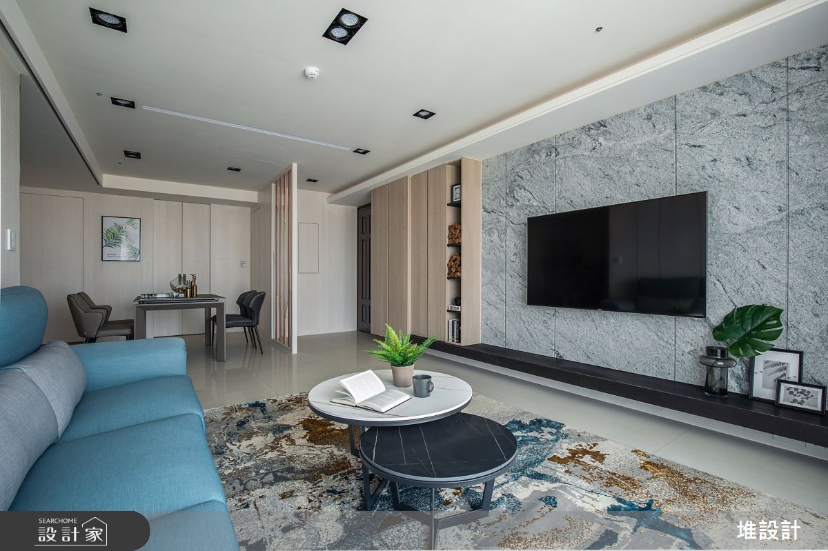 中古屋(5~15年)＿現代風客廳案例圖片＿堆設計室內裝修＿堆設計_02之6