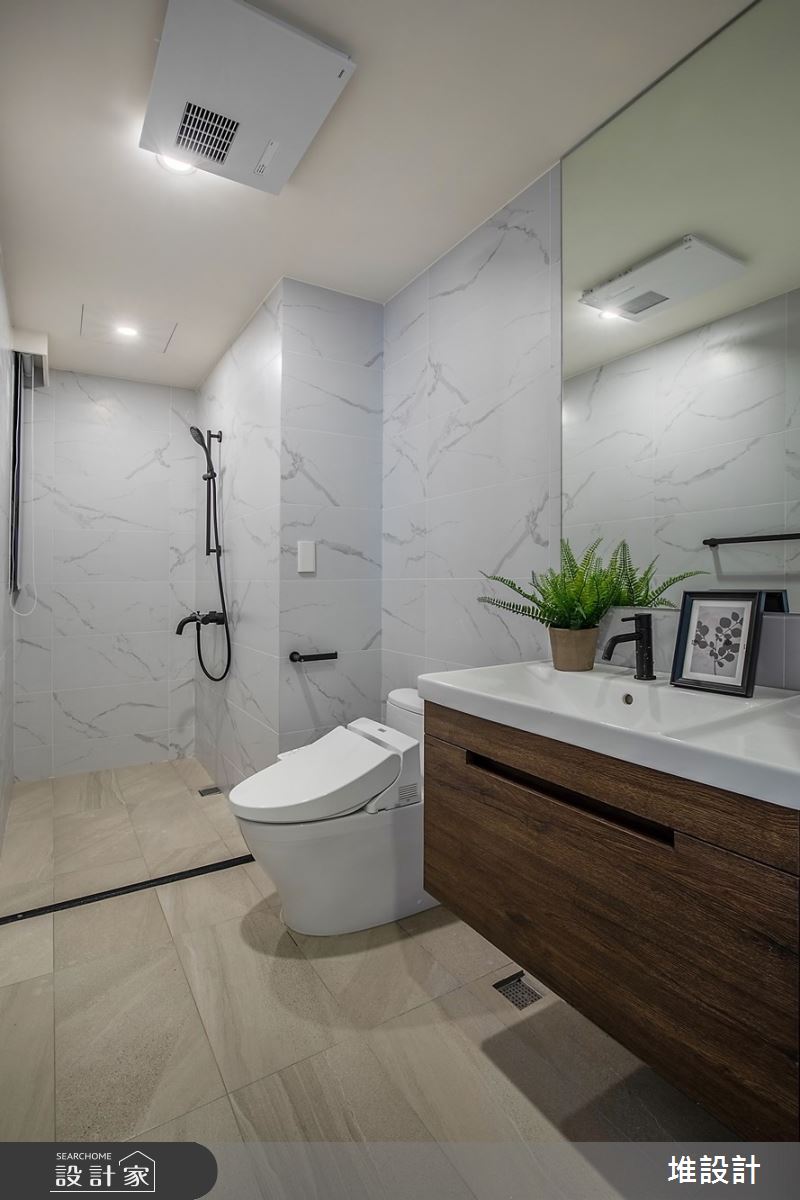 中古屋(5~15年)＿現代風浴室案例圖片＿堆設計室內裝修＿堆設計_02之3148