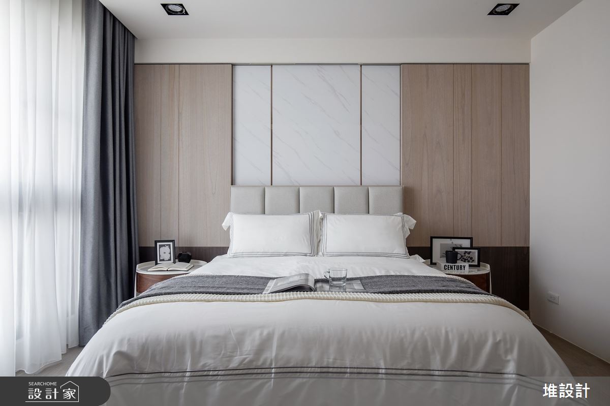 中古屋(5~15年)＿現代風臥室案例圖片＿堆設計室內裝修＿堆設計_02之16