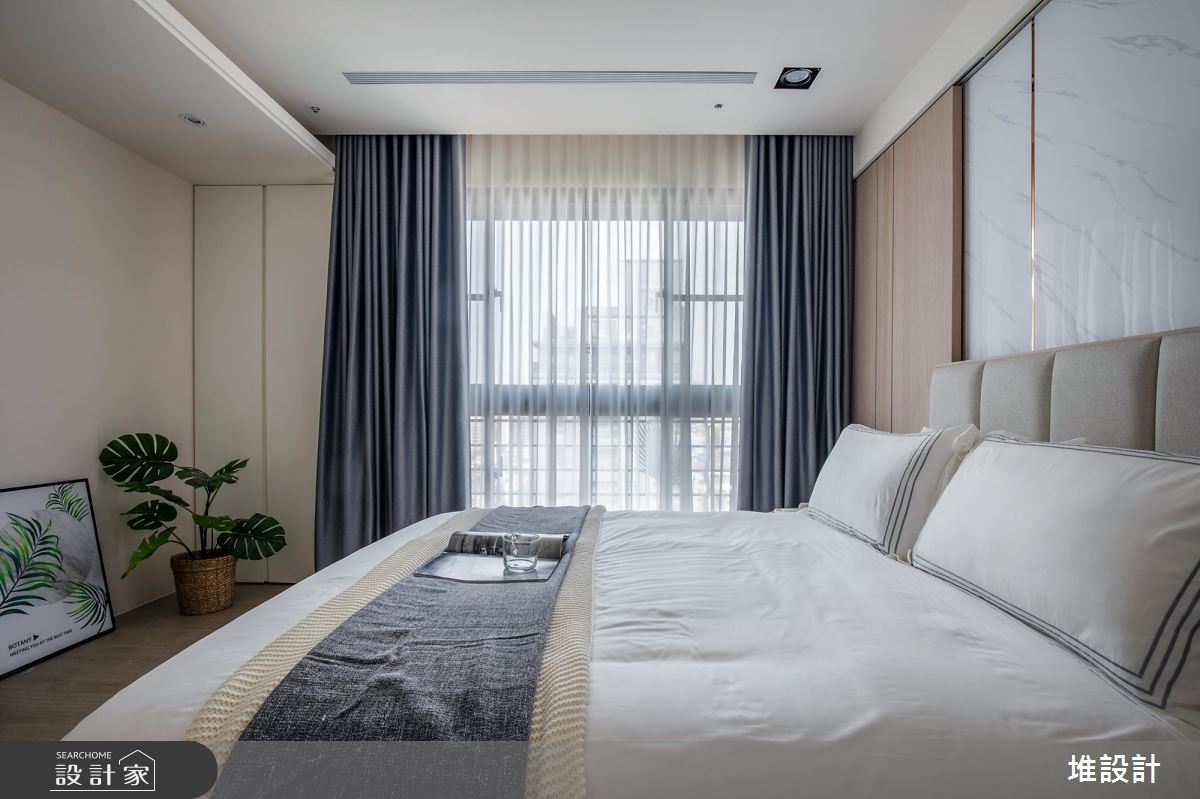 中古屋(5~15年)＿現代風臥室案例圖片＿堆設計室內裝修＿堆設計_02之17