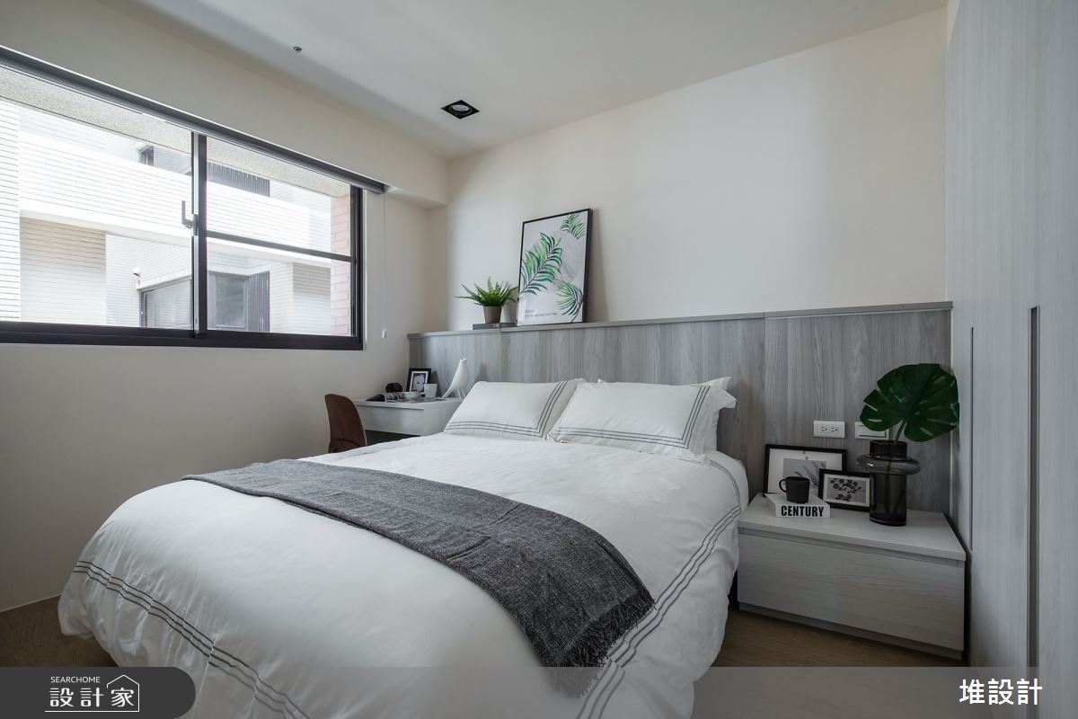 中古屋(5~15年)＿現代風臥室案例圖片＿堆設計室內裝修＿堆設計_02之23