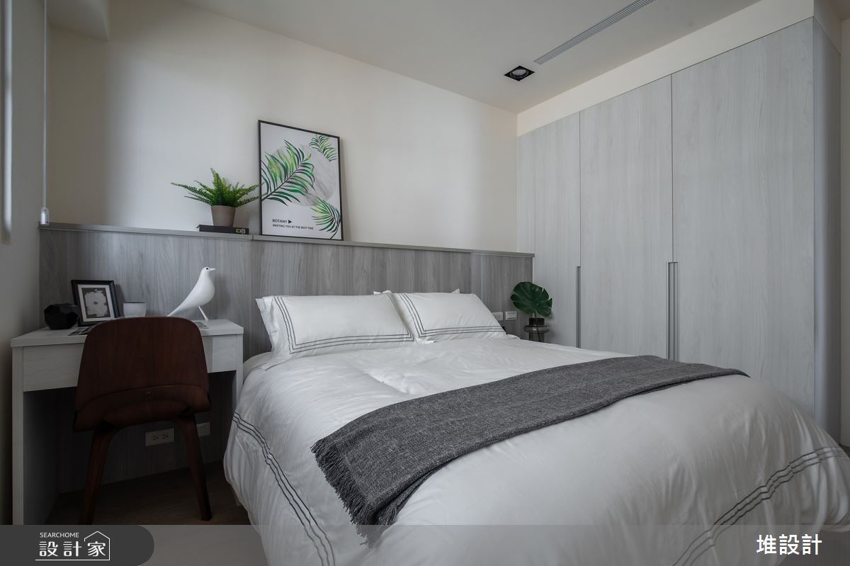 中古屋(5~15年)＿現代風臥室案例圖片＿堆設計室內裝修＿堆設計_02之26