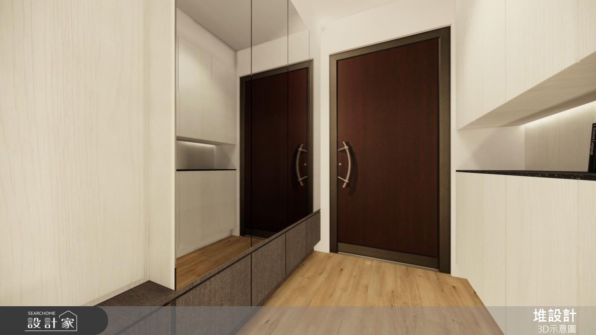 42坪新成屋(5年以下)＿現代風客廳案例圖片＿堆設計室內裝修＿堆設計_03之1