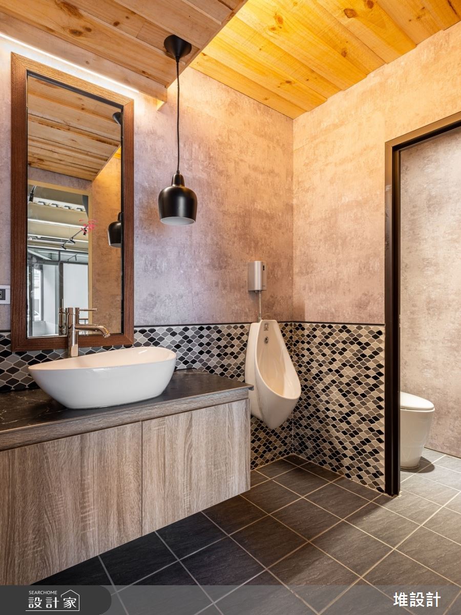 36坪新成屋(5年以下)＿工業風浴室案例圖片＿堆設計室內裝修＿堆設計_05之16