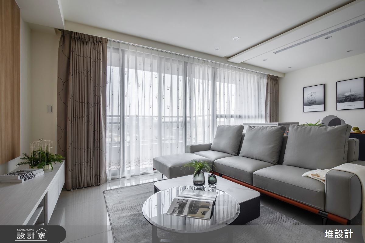 28坪新成屋(5年以下)＿北歐風客廳案例圖片＿堆設計室內裝修＿堆設計_06之9