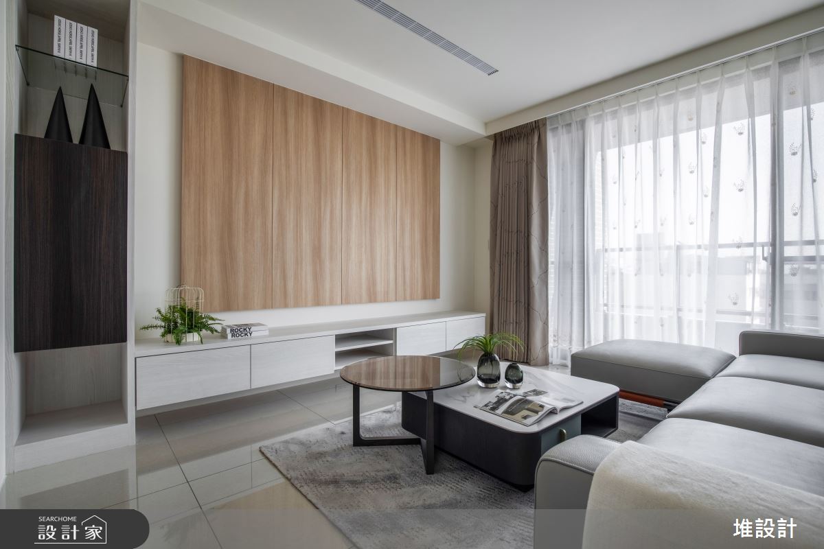 28坪新成屋(5年以下)＿北歐風客廳案例圖片＿堆設計室內裝修＿堆設計_06之6
