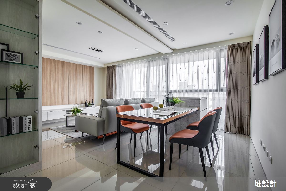 28坪新成屋(5年以下)＿北歐風餐廳案例圖片＿堆設計室內裝修＿堆設計_06之15