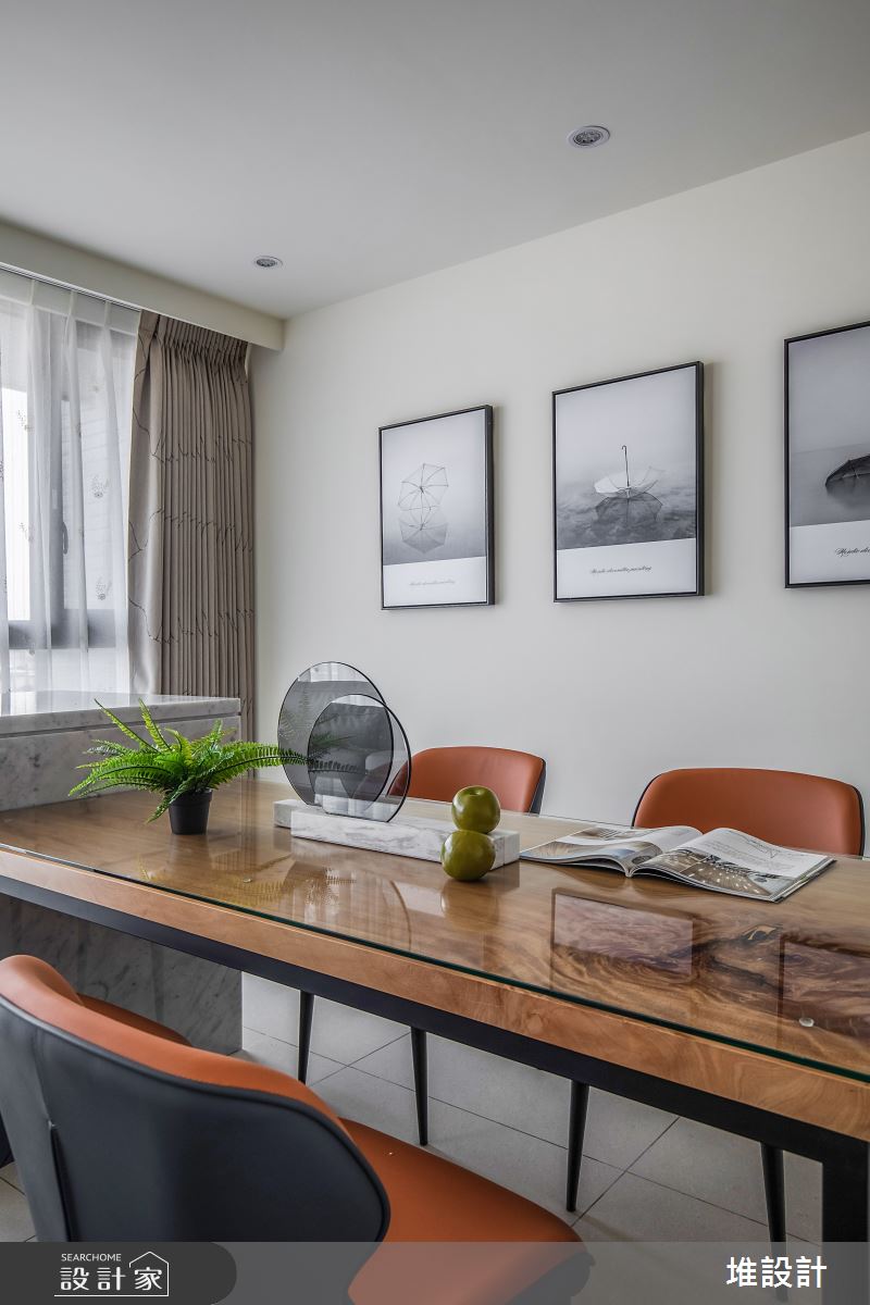 28坪新成屋(5年以下)＿北歐風餐廳案例圖片＿堆設計室內裝修＿堆設計_06之19