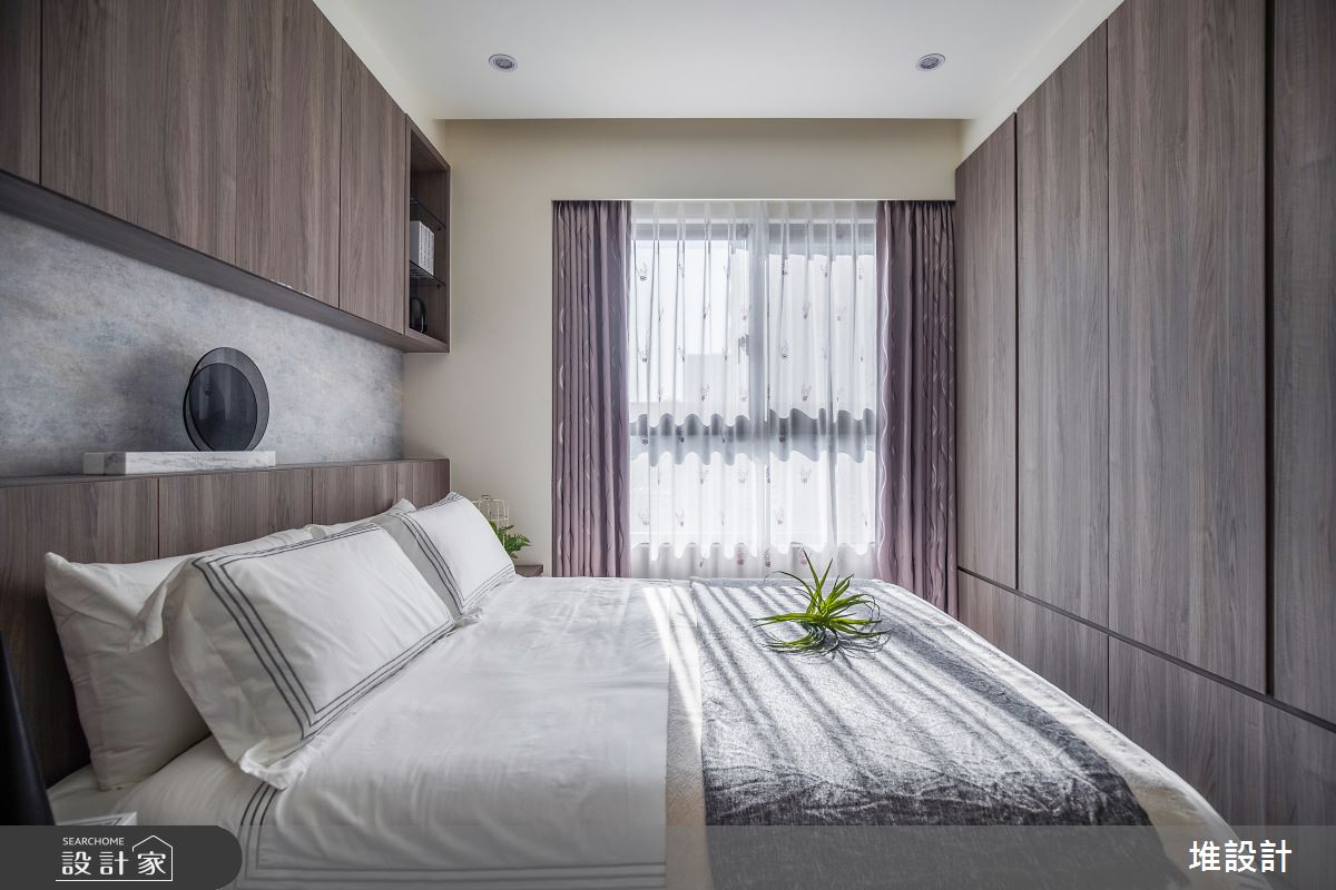 28坪新成屋(5年以下)＿北歐風臥室案例圖片＿堆設計室內裝修＿堆設計_06之22