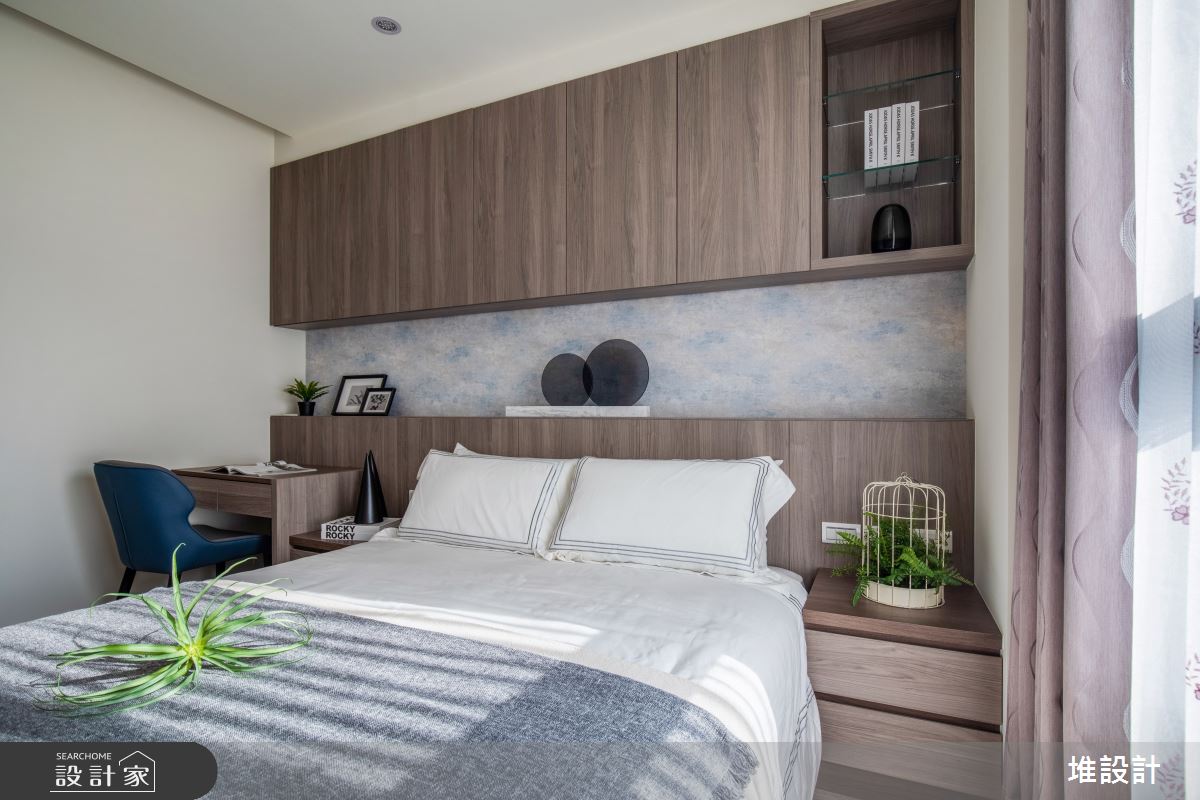 28坪新成屋(5年以下)＿北歐風臥室案例圖片＿堆設計室內裝修＿堆設計_06之25