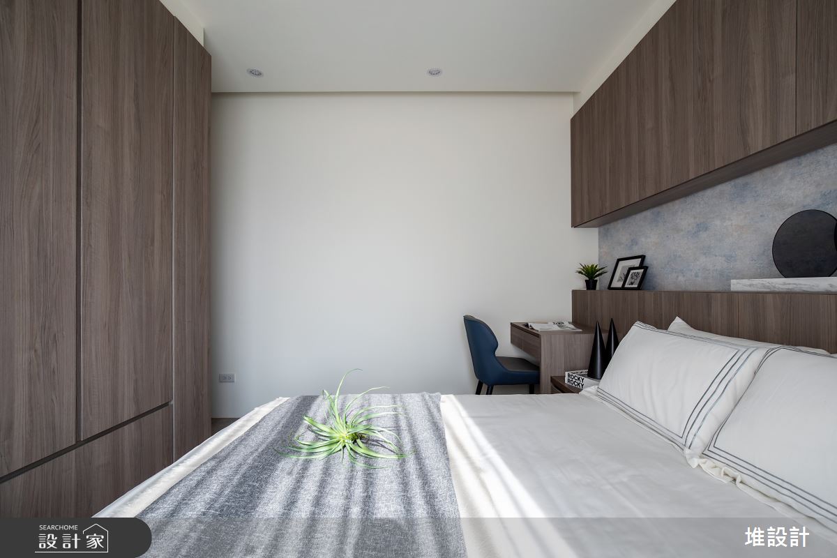 28坪新成屋(5年以下)＿北歐風臥室案例圖片＿堆設計室內裝修＿堆設計_06之26