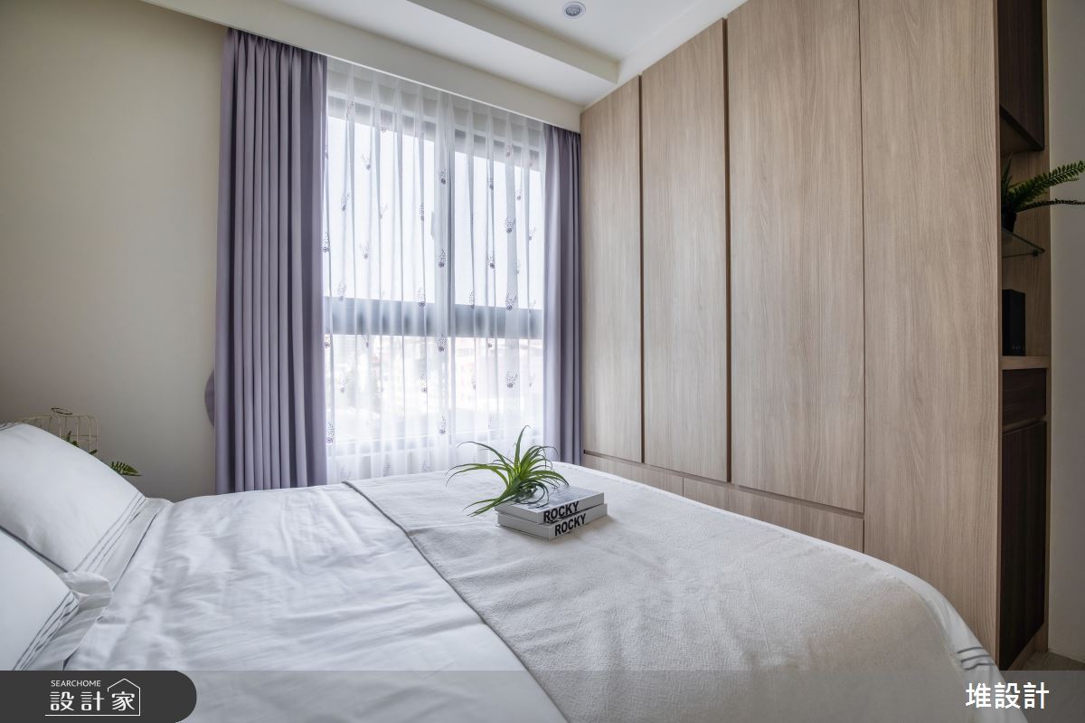 28坪新成屋(5年以下)＿北歐風臥室案例圖片＿堆設計室內裝修＿堆設計_06之29