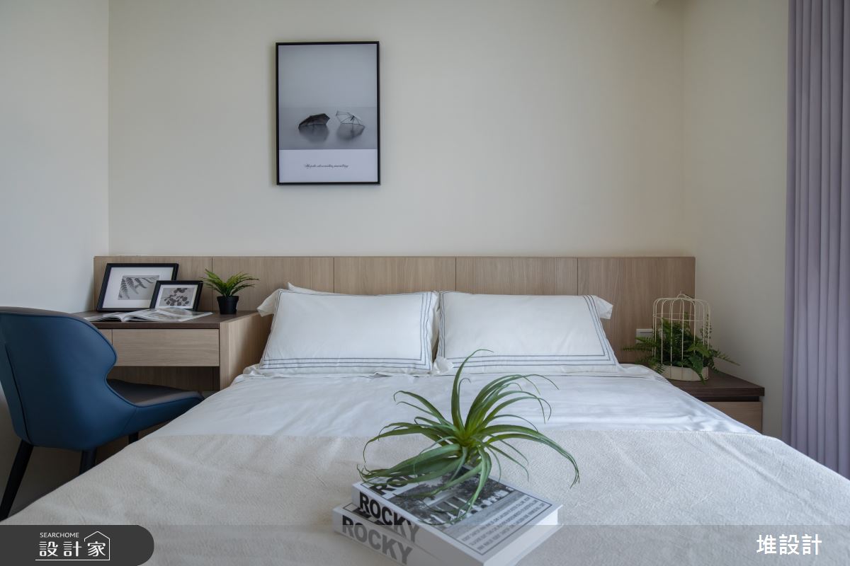 28坪新成屋(5年以下)＿北歐風臥室案例圖片＿堆設計室內裝修＿堆設計_06之30