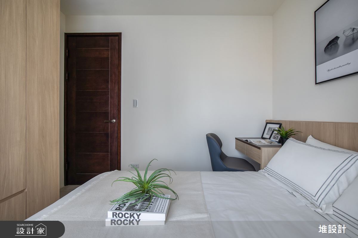28坪新成屋(5年以下)＿北歐風臥室案例圖片＿堆設計室內裝修＿堆設計_06之32