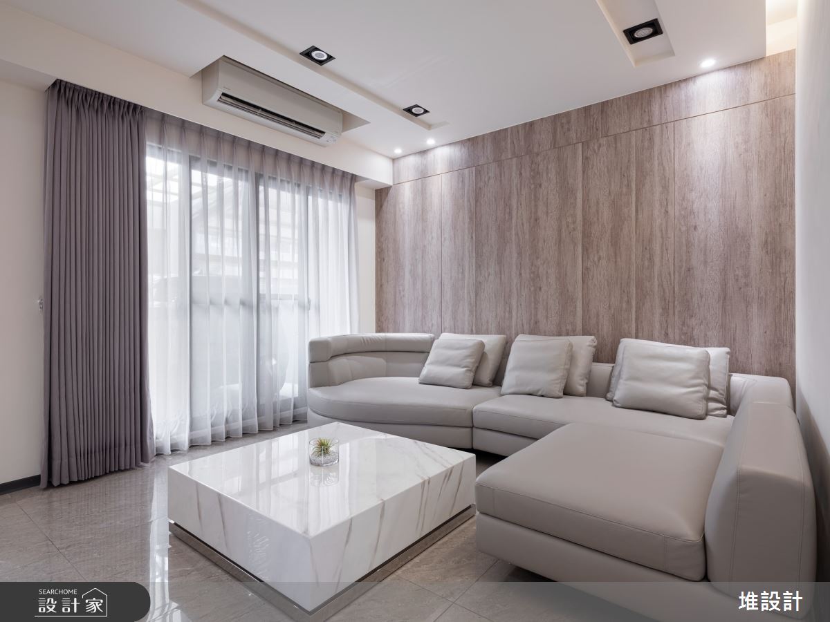 110坪老屋(41~50年)＿現代簡約風客廳案例圖片＿堆設計室內裝修＿堆設計_07之6