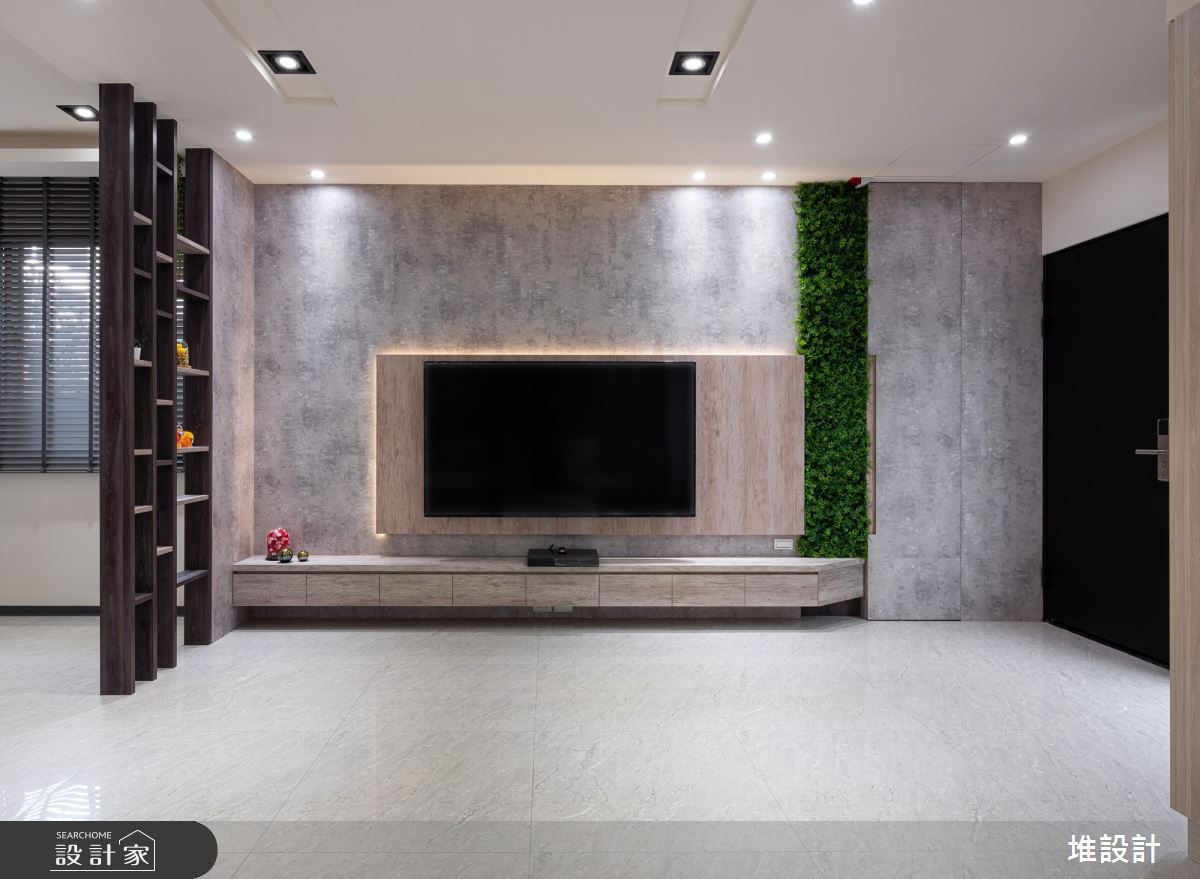 110坪老屋(41~50年)＿現代簡約風客廳案例圖片＿堆設計室內裝修＿堆設計_07之7