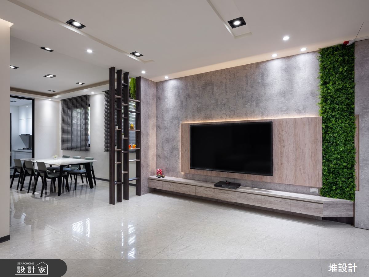 110坪老屋(41~50年)＿現代簡約風客廳餐廳案例圖片＿堆設計室內裝修＿堆設計_07之8