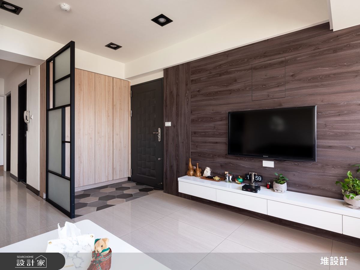 29坪老屋(16~30年)＿北歐風玄關客廳案例圖片＿堆設計室內裝修＿堆設計_08之1