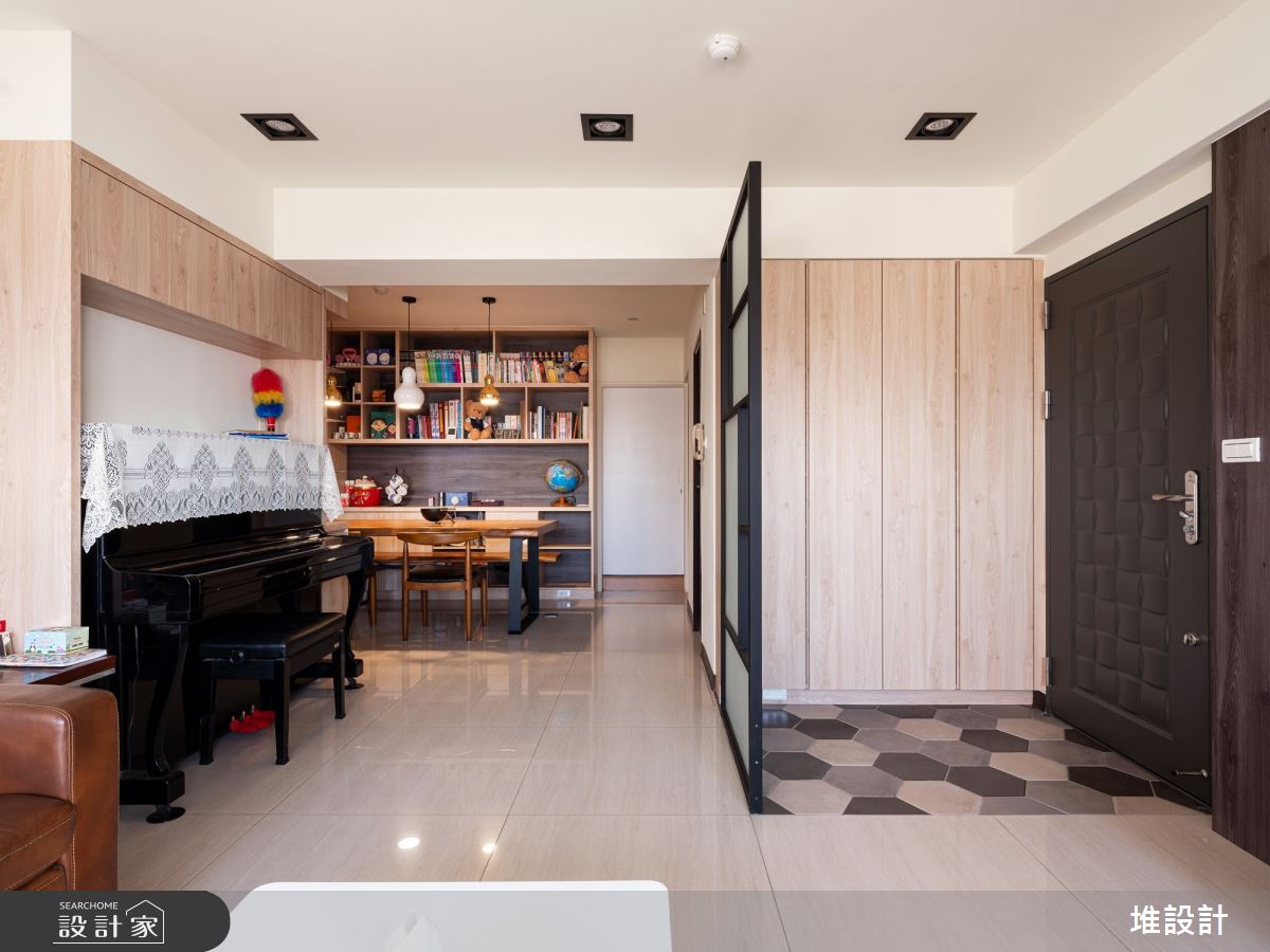 29坪老屋(16~30年)＿北歐風玄關客廳案例圖片＿堆設計室內裝修＿堆設計_08之2