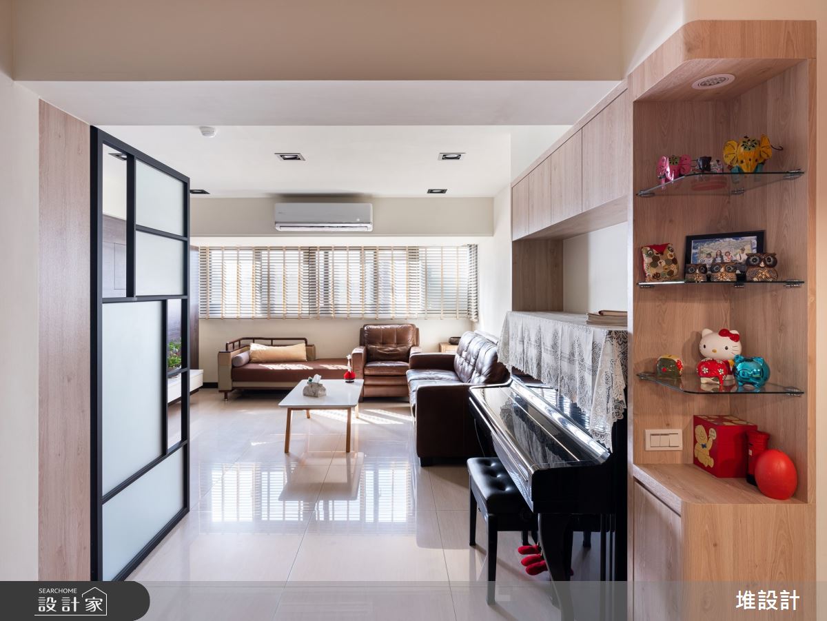 29坪老屋(16~30年)＿北歐風客廳案例圖片＿堆設計室內裝修＿堆設計_08之3