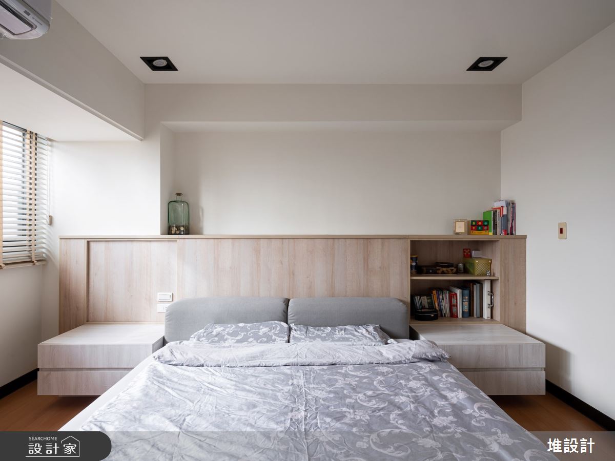 29坪老屋(16~30年)＿北歐風臥室案例圖片＿堆設計室內裝修＿堆設計_08之13