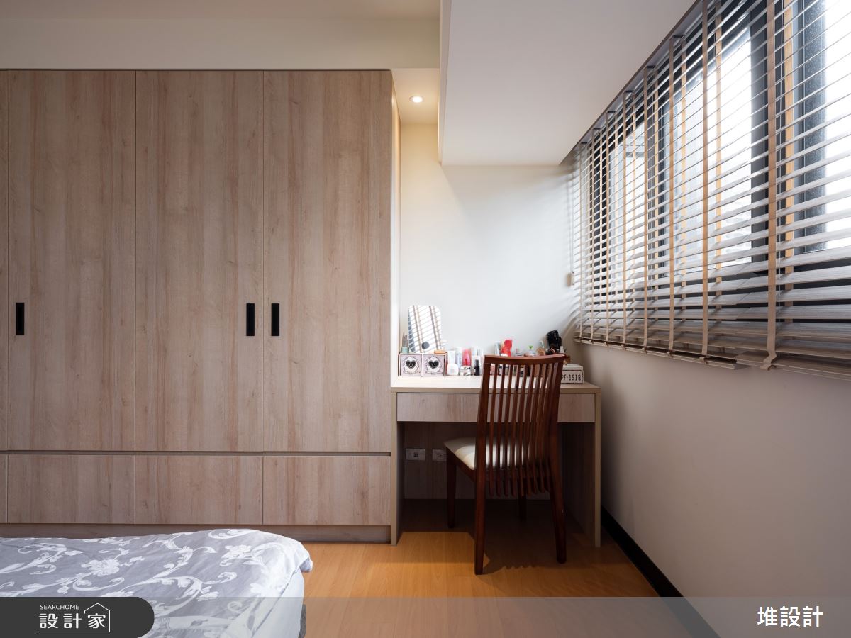 29坪老屋(16~30年)＿北歐風臥室案例圖片＿堆設計室內裝修＿堆設計_08之16