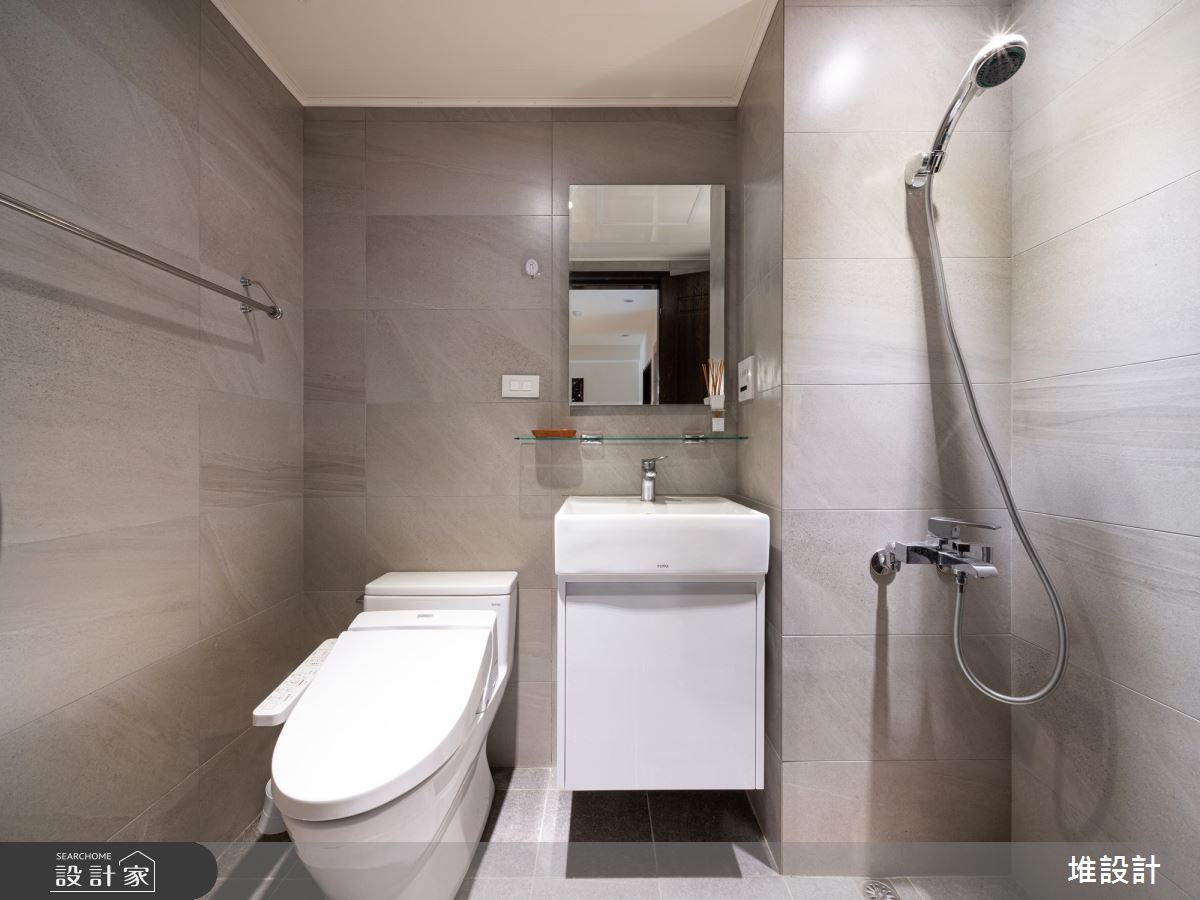 29坪老屋(16~30年)＿北歐風浴室案例圖片＿堆設計室內裝修＿堆設計_08之23
