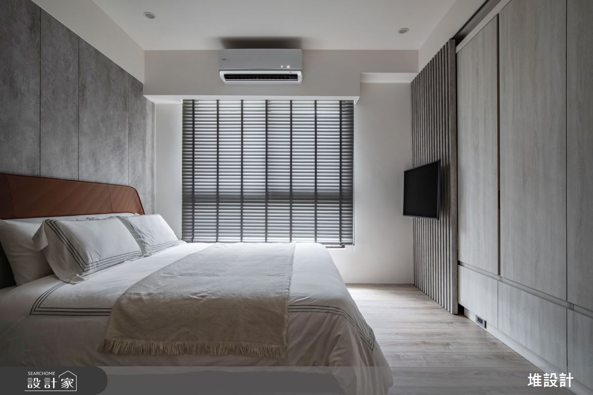 34坪新成屋(5年以下)＿現代風臥室案例圖片＿堆設計室內裝修＿堆設計_09之22