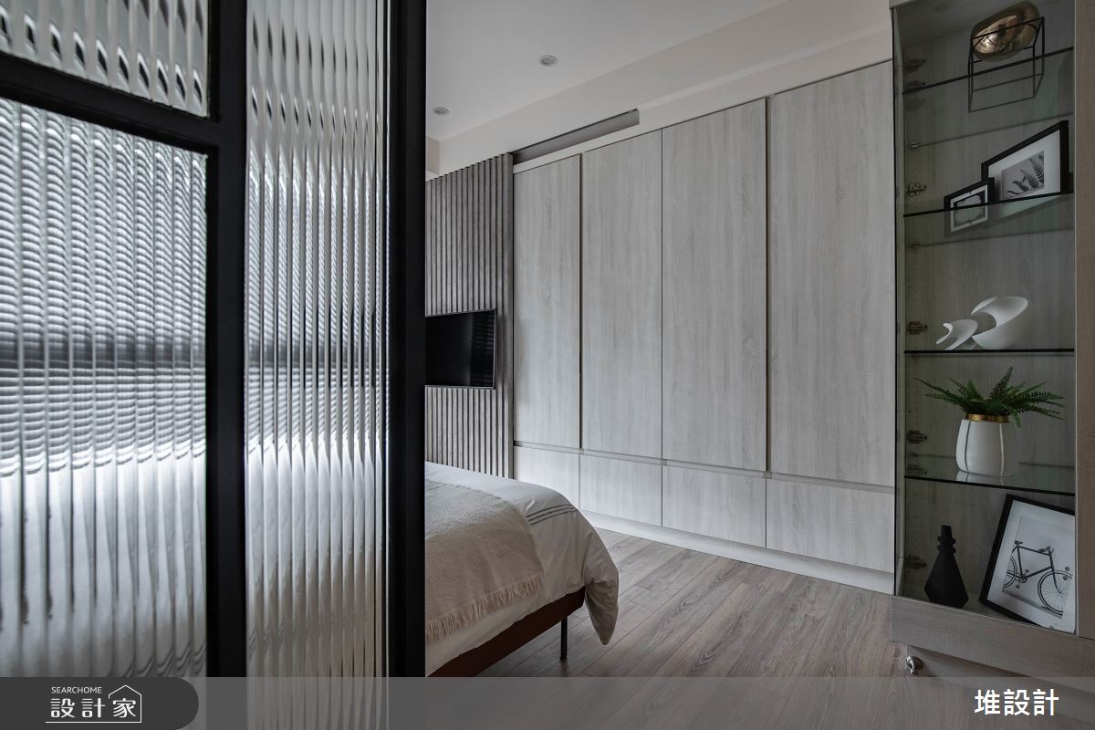 34坪新成屋(5年以下)＿現代風臥室案例圖片＿堆設計室內裝修＿堆設計_09之21