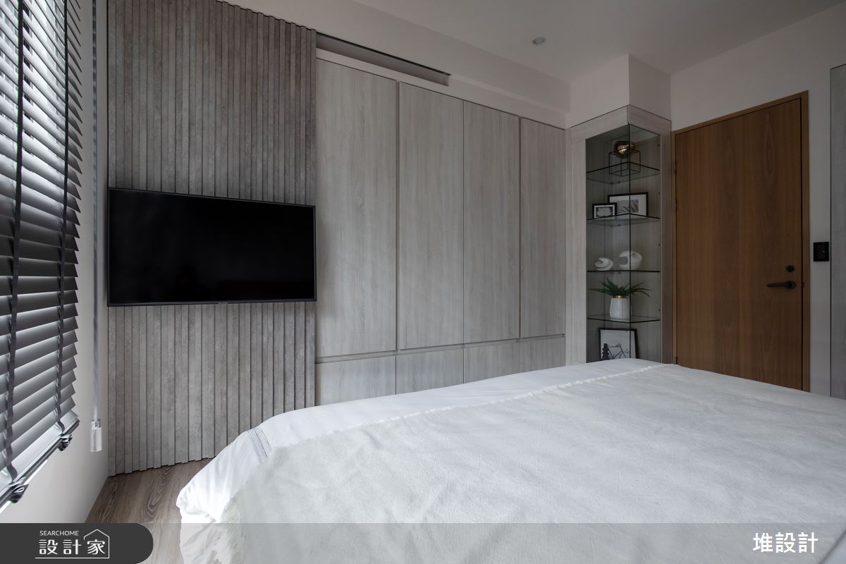 34坪新成屋(5年以下)＿現代風臥室案例圖片＿堆設計室內裝修＿堆設計_09之27