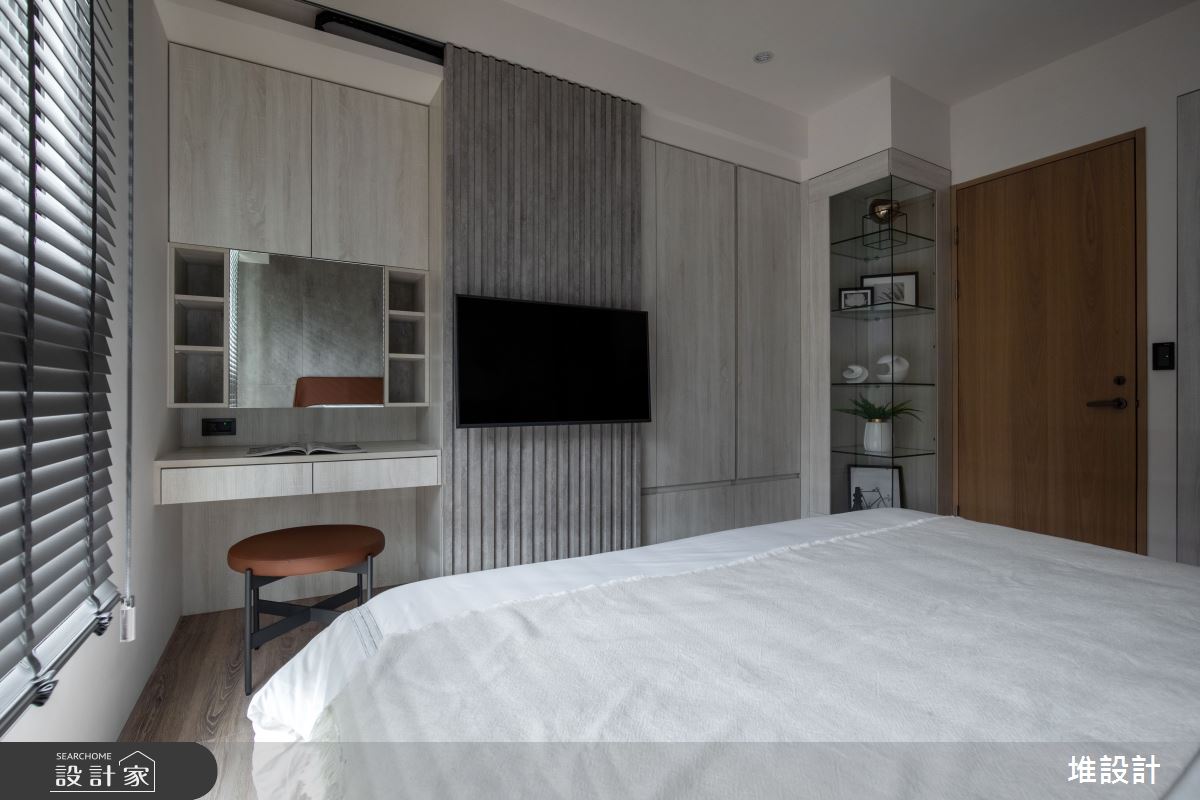34坪新成屋(5年以下)＿現代風臥室案例圖片＿堆設計室內裝修＿堆設計_09之28
