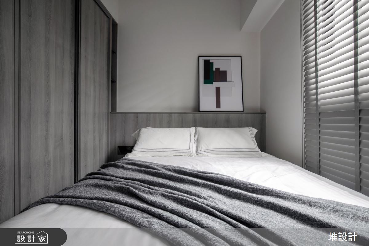 34坪新成屋(5年以下)＿現代風臥室案例圖片＿堆設計室內裝修＿堆設計_09之30