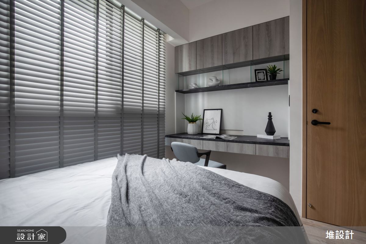 34坪新成屋(5年以下)＿現代風臥室案例圖片＿堆設計室內裝修＿堆設計_09之31