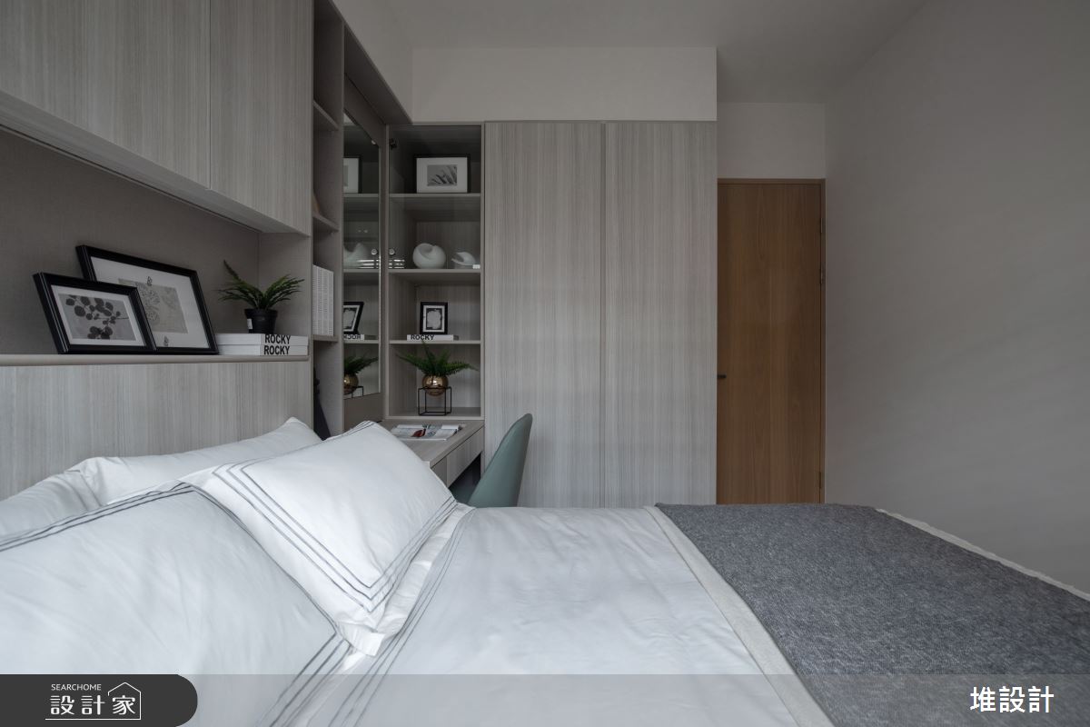 34坪新成屋(5年以下)＿現代風臥室案例圖片＿堆設計室內裝修＿堆設計_09之35