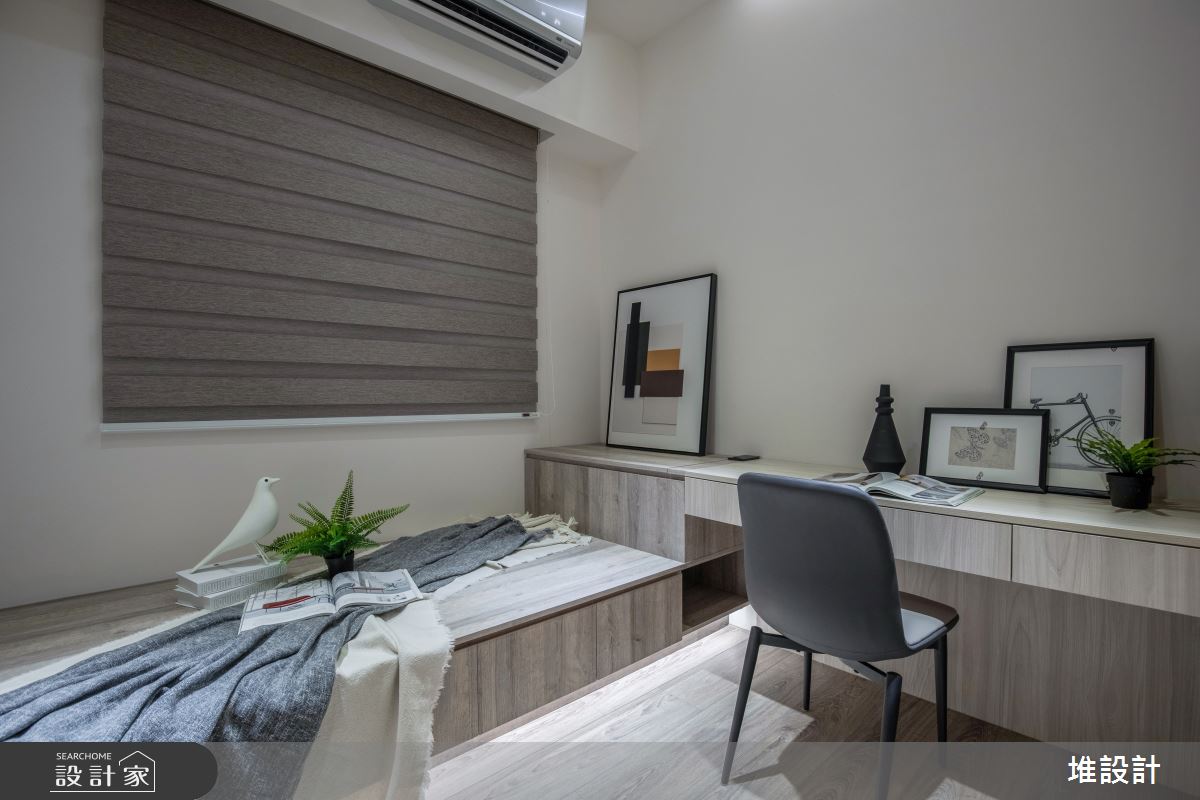 34坪新成屋(5年以下)＿現代風臥榻案例圖片＿堆設計室內裝修＿堆設計_09之38