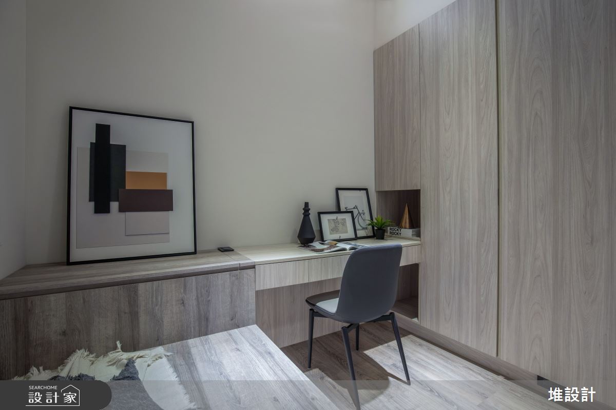 34坪新成屋(5年以下)＿現代風臥榻案例圖片＿堆設計室內裝修＿堆設計_09之40